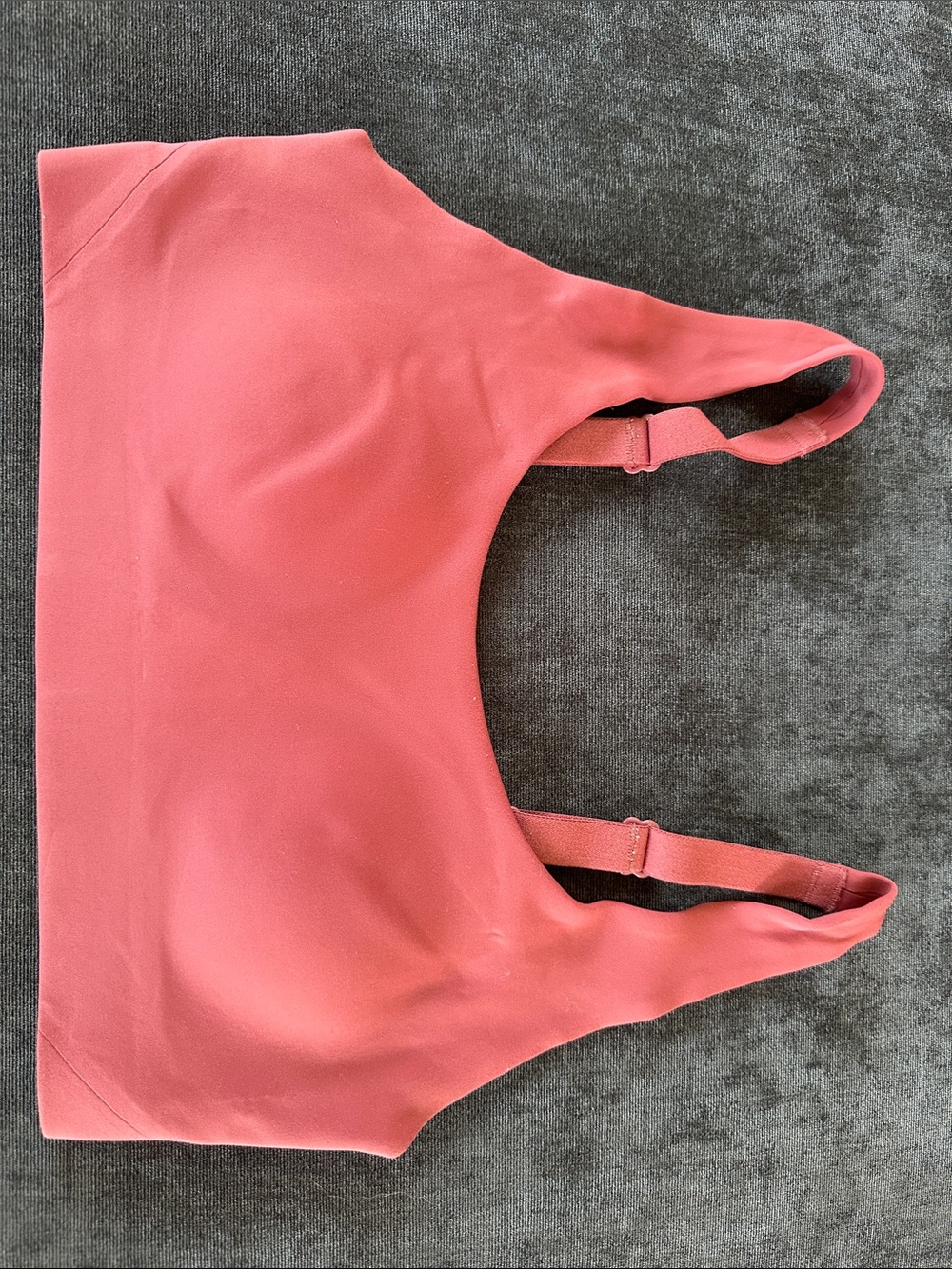 lululemon athletica Coral-Pink Seamless Sports Bra